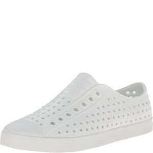 NATIVE SHOES, JEFFERSON, LIGHTWEIGHT SNEAKER FOR ADULTS, SHELL WHITE/SHELL WHITE